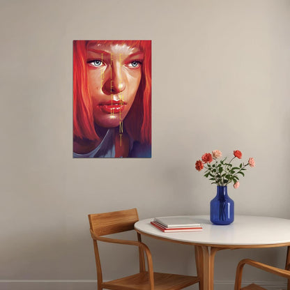 The Fifth Element Science Fiction Action Film Movie Poster Wall Art Print Home Wall Decor - xonomax