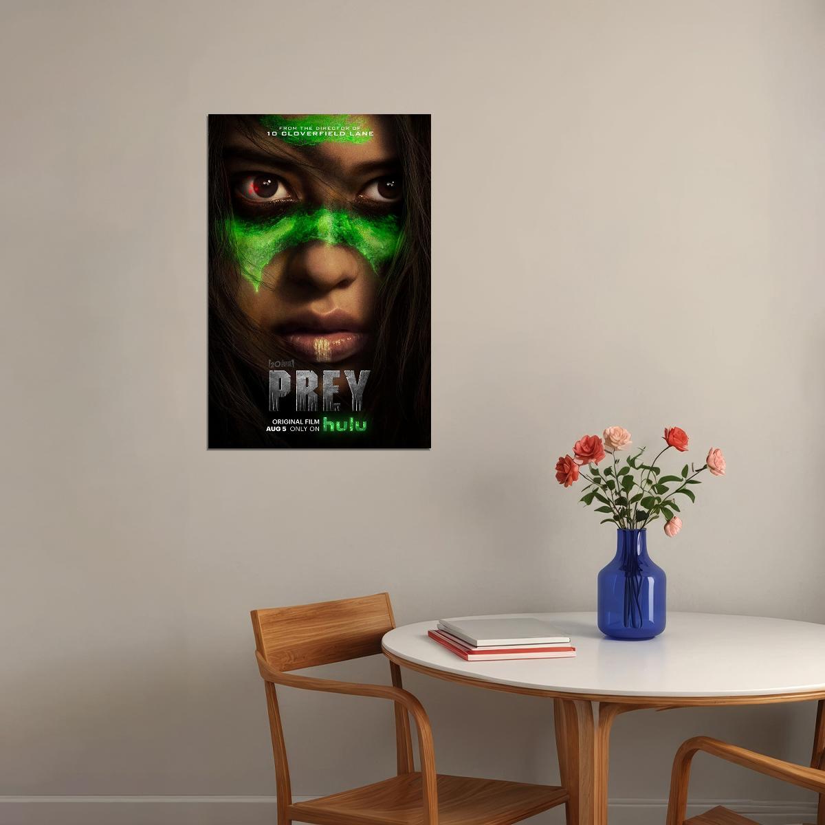 Prey Action Adventure Drama Movie Film Poster Wall Art Print Home Wall Decor - xonomax