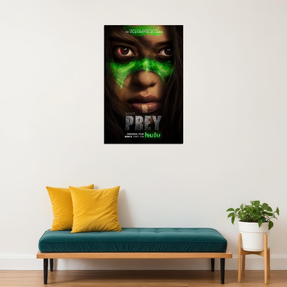Prey Action Adventure Drama Movie Film Poster Wall Art Print Home Wall Decor - xonomax