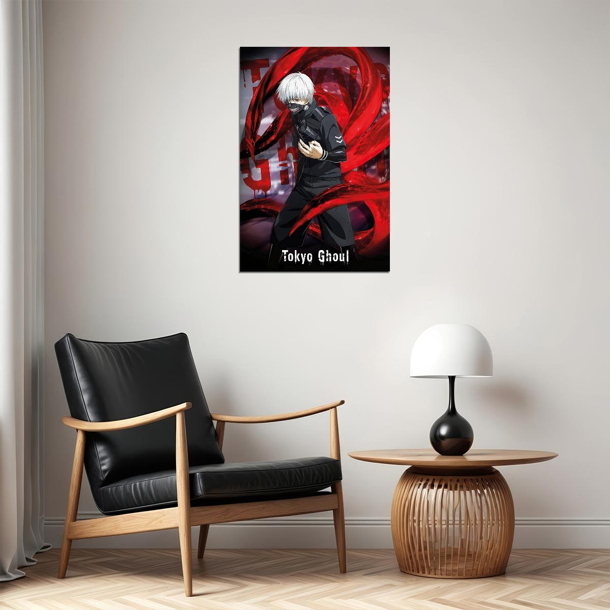 Tokyo Ghoul Action Drama Japan Anime Tv Series Poster Wall Art Print Home Wall Decor