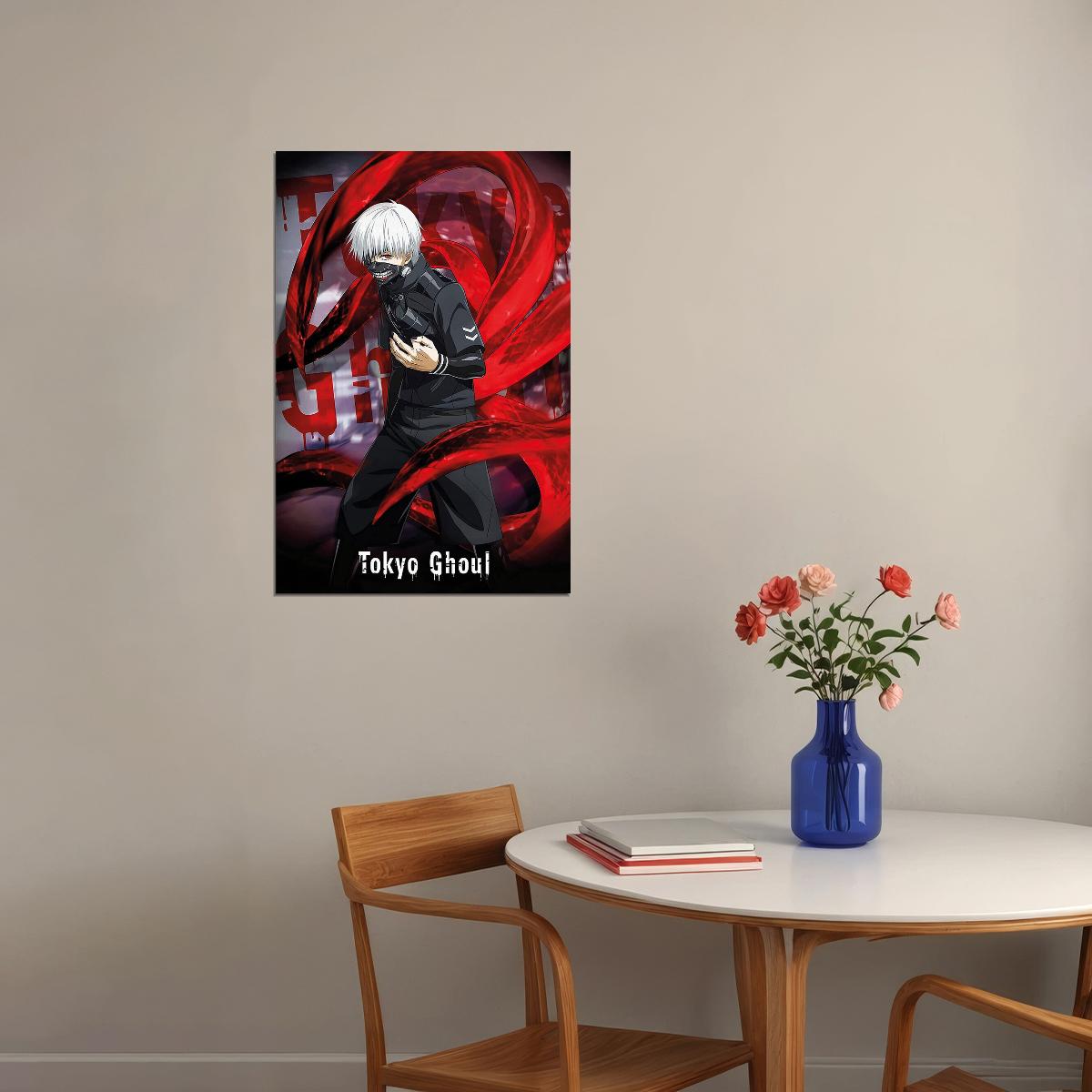 Tokyo Ghoul Action Drama Japan Anime Tv Series Poster Wall Art Print Home Wall Decor