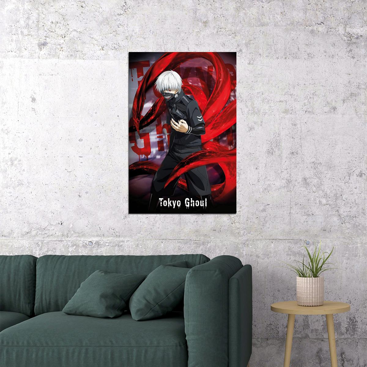 Tokyo Ghoul Action Drama Japan Anime Tv Series Poster Wall Art Print Home Wall Decor