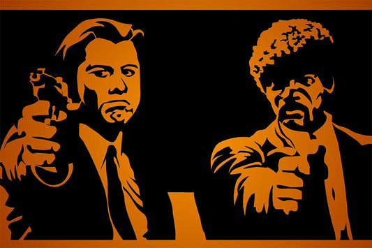Pulp Fiction Drama Crime Classic Movie Cinema Poster Wall Art Print Home Wall Decor - xonomax