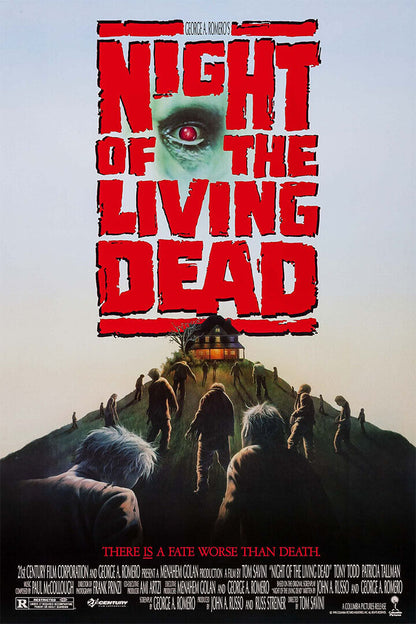 Night Of The Living Dead Classic Horror Movie Poster Wall Art Print Home Wall Decor - xonomax