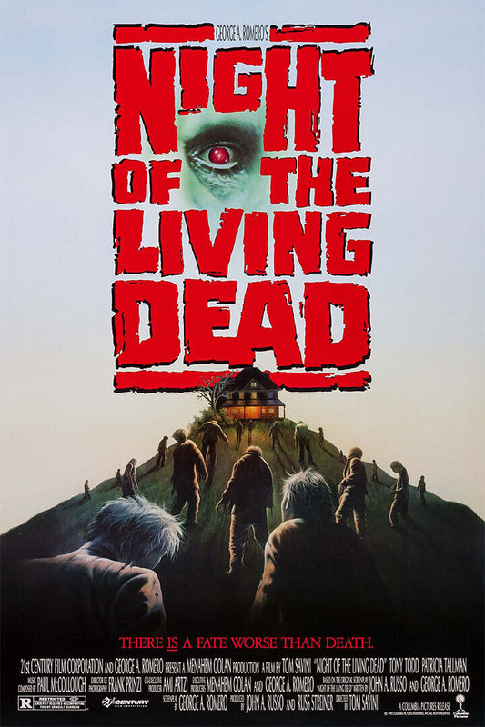 Night Of The Living Dead Classic Horror Movie Poster Wall Art Print Home Wall Decor - xonomax