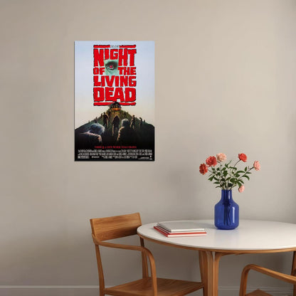 Night Of The Living Dead Classic Horror Movie Poster Wall Art Print Home Wall Decor - xonomax