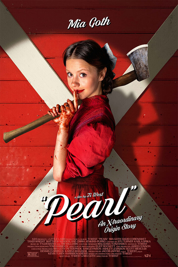 Pearl Drama Horror Thriller Movie Cinema Poster Wall Art Print Home Wall Decor - xonomax