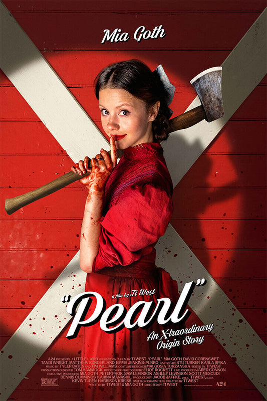 Pearl Drama Horror Thriller Movie Cinema Poster Wall Art Print Home Wall Decor - xonomax