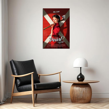 Pearl Drama Horror Thriller Movie Cinema Poster Wall Art Print Home Wall Decor - xonomax