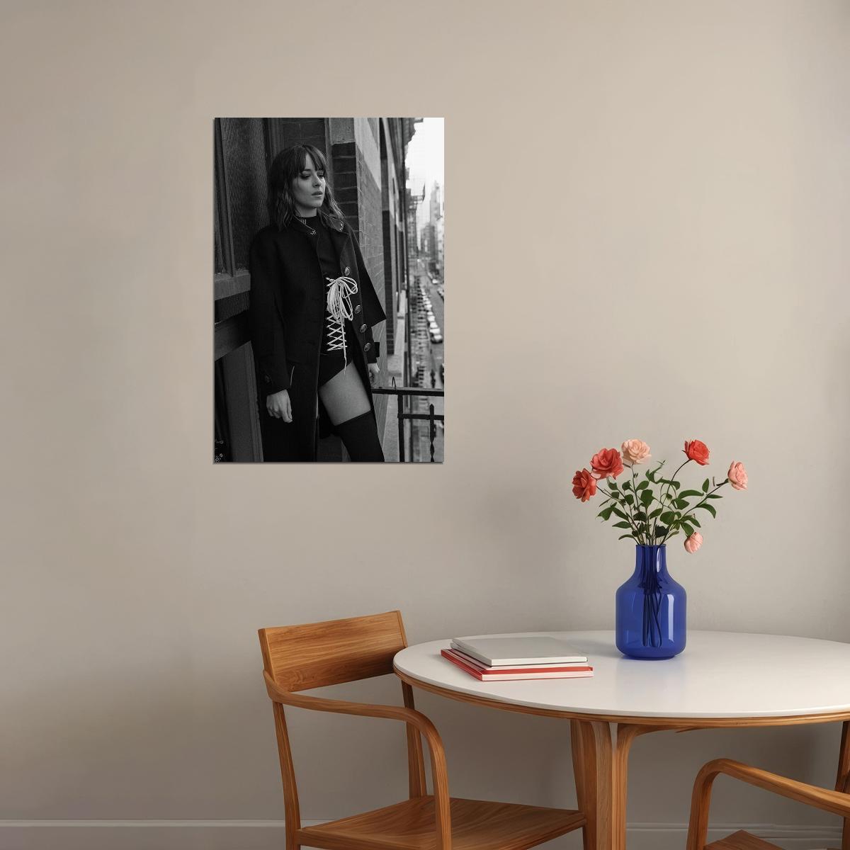 Dakota Johnson Celebrity American Beauty Model Movie Actor Poster Wall Art Print Home Wall Decor - xonomax