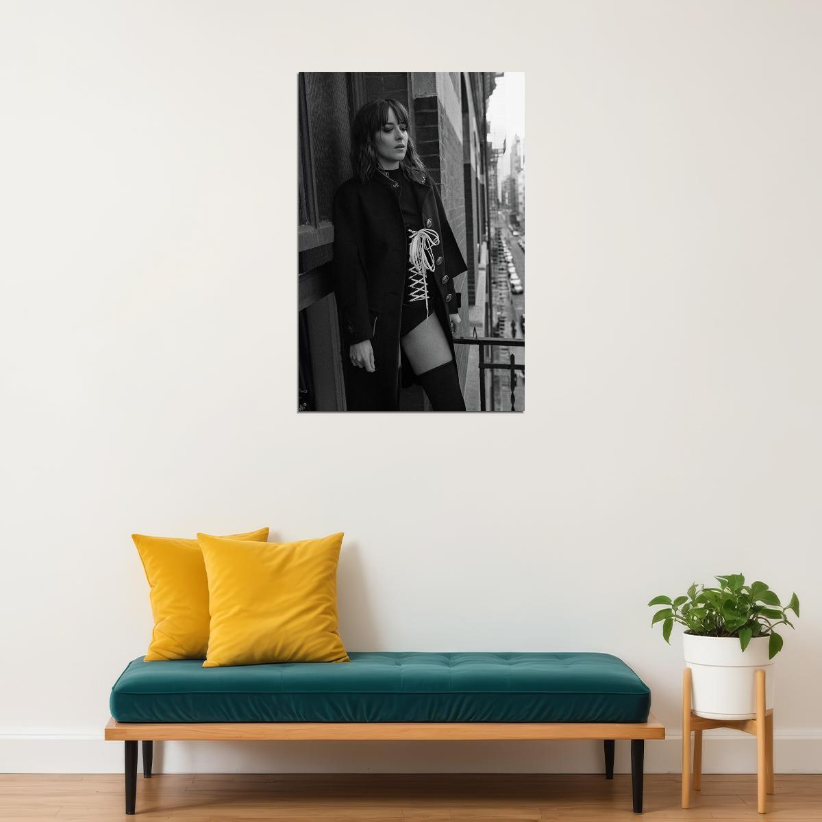 Dakota Johnson Celebrity American Beauty Model Movie Actor Poster Wall Art Print Home Wall Decor - xonomax