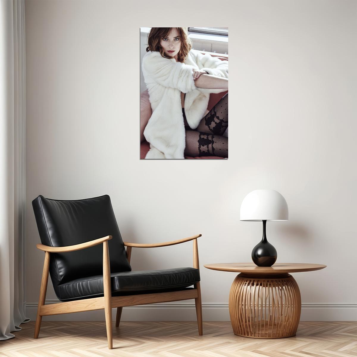Dakota Johnson Celebrity American Sexy Model Movie Actor Poster Wall Art Print Home Wall Decor - xonomax