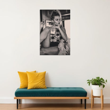 Rosie Huntington Whiteley Celebrity British Model Actor Poster Wall Art Print Home Wall Decor