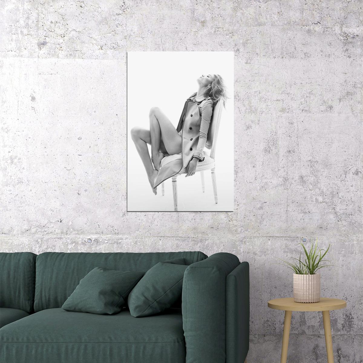 Rosie Huntington Whiteley Celebrity British Model Actress Poster Wall Art Print Home Wall Decor