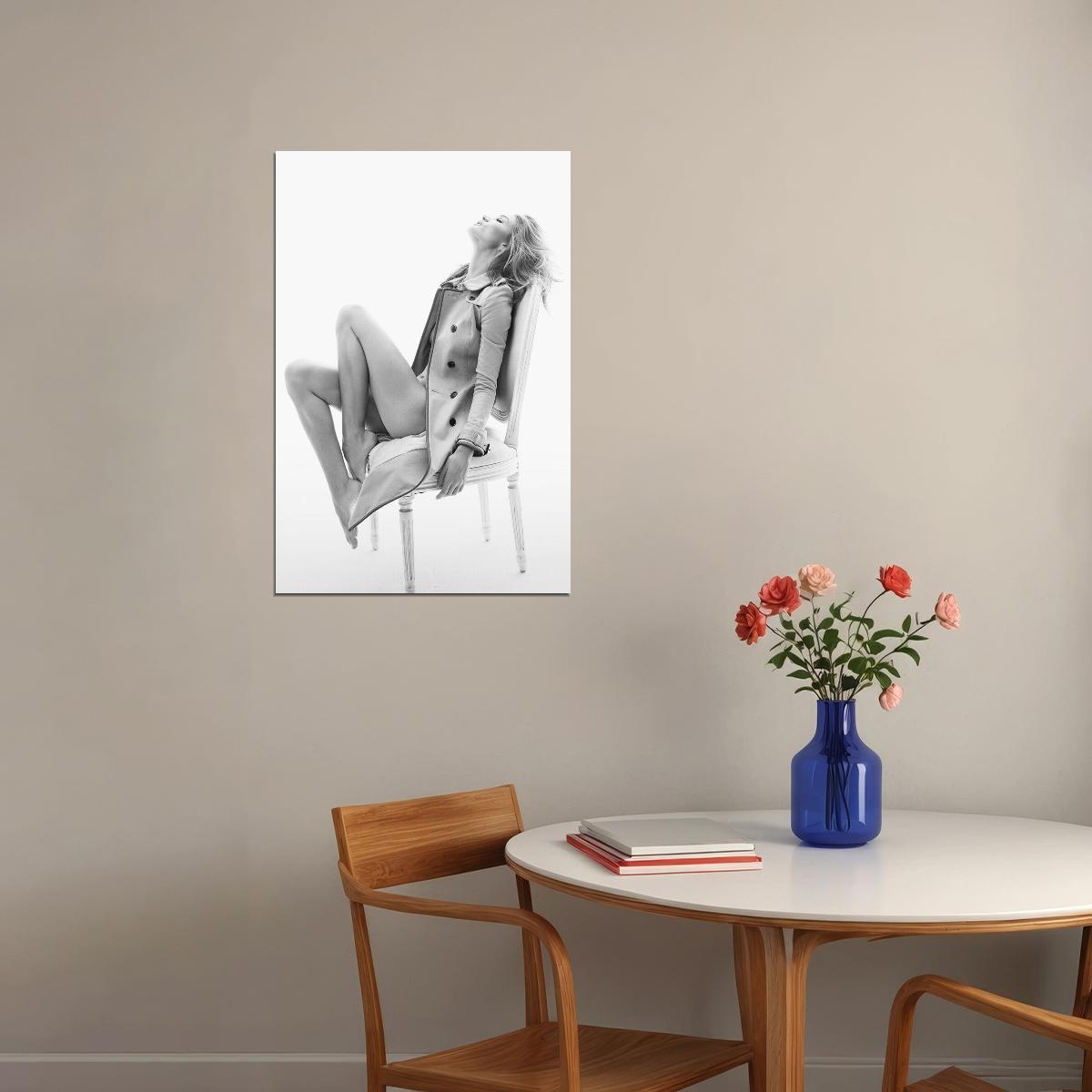 Rosie Huntington Whiteley Celebrity British Model Actress Poster Wall Art Print Home Wall Decor