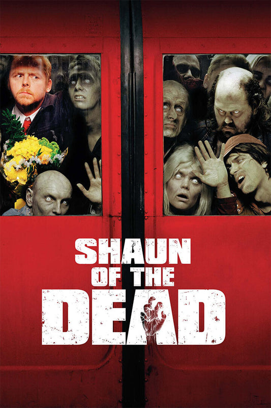 Shaun Of The Dead Comedy Horror Movie Poster Wall Art Print Home Wall Decor - xonomax