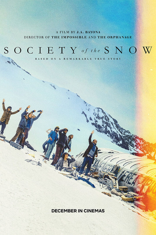 Society Of The Snow History Drama Movie Cinema Film Poster Wall Art Print Home Wall Decor - xonomax