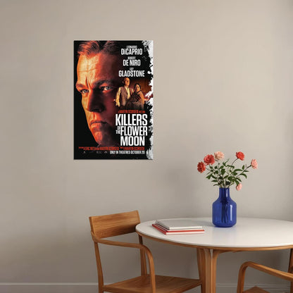 Killers Of The Flower Moon Crime Western Movie Poster Wall Art Print Home Wall Decor - xonomax