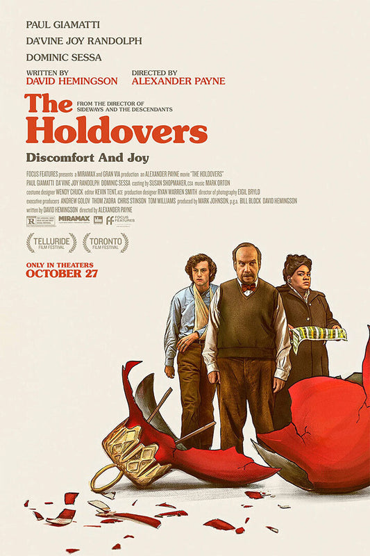 The Holdovers Comedy Drama Movie Cinema Film Poster Wall Art Print Home Wall Decor - xonomax