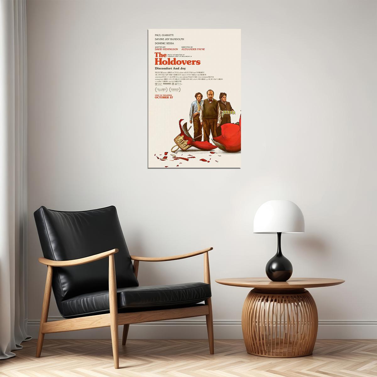 The Holdovers Comedy Drama Movie Cinema Film Poster Wall Art Print Home Wall Decor - xonomax