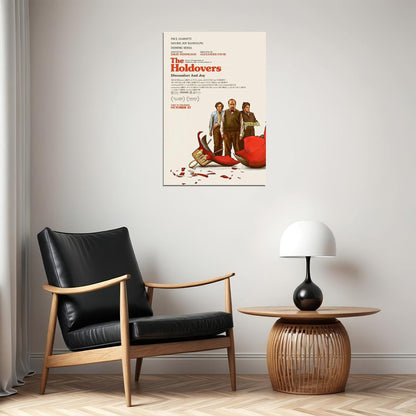 The Holdovers Comedy Drama Movie Cinema Film Poster Wall Art Print Home Wall Decor - xonomax