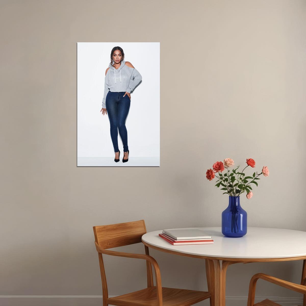 La La Anthony Celebrity American Actress Beauty Woman Poster Wall Art Print Home Wall Decor - xonomax