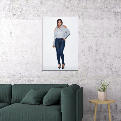 La La Anthony Celebrity American Actress Beauty Woman Poster Wall Art Print Home Wall Decor - xonomax