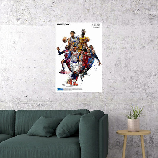 Stephen James Basketball Stars Sport Poster Wall Art Print Home Wall Decor - xonomax