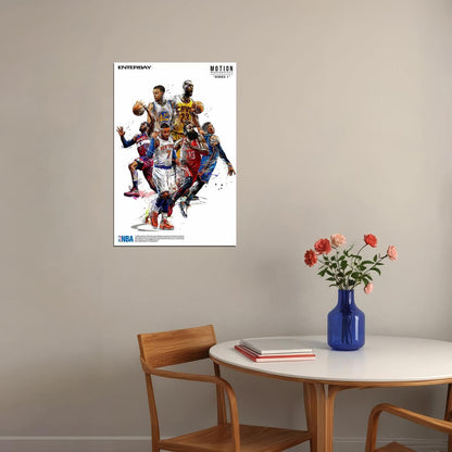 Stephen James Basketball Stars Sport Poster Wall Art Print Home Wall Decor - xonomax