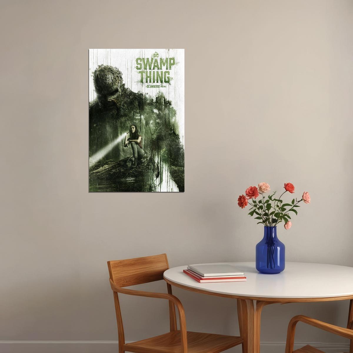 Swamp Thing Science Fiction Tv Series Movie Poster Wall Art Print Home Wall Decor - xonomax