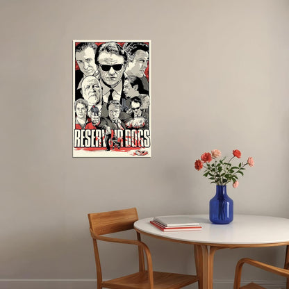 Reservoir Dogs Crime Thriller Movie Cinema Poster Wall Art Print Home Wall Decor - xonomax
