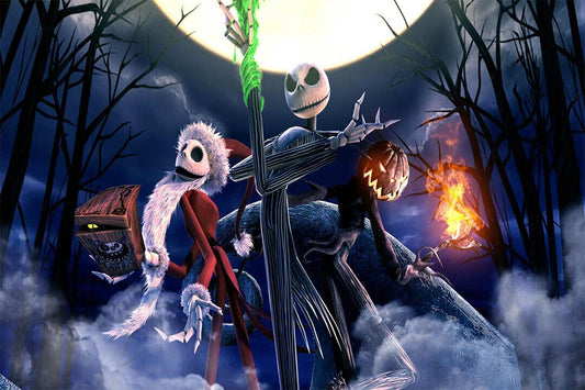 The Nightmare Before Christmas Animation Movie Poster Wall Art Print Home Wall Decor - xonomax