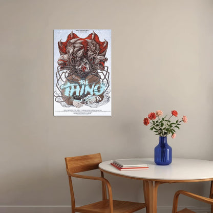 The Thing Horror Classic Movie Cinema Poster Wall Art Print Home Wall Decor - xonomax
