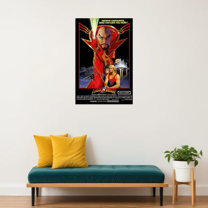 Flash Gordon Science Fiction Movie 1980 Film Poster Wall Art Print Home Wall Decor - xonomax
