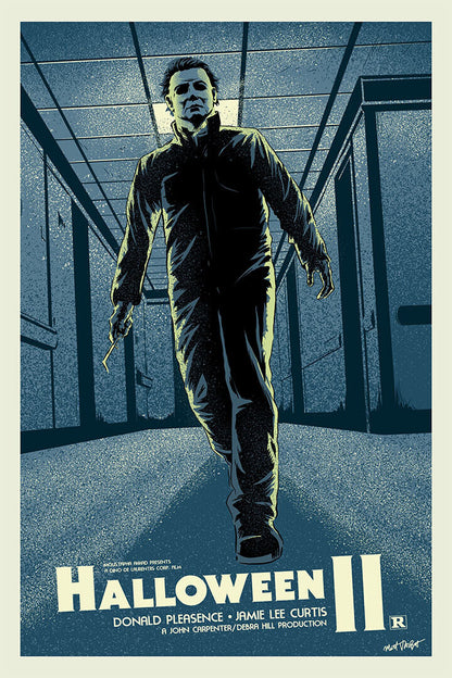Halloween Ii Classic Horror Movie Cinema Poster Wall Art Print Home Wall Decor - xonomax