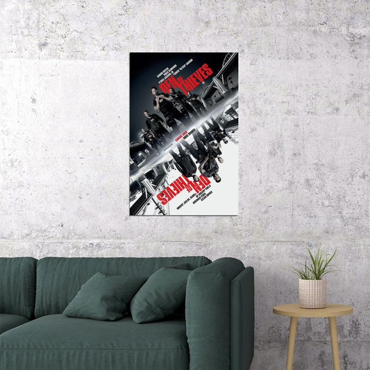 Den Of Thieves Action Thriller Movie Film Poster Wall Art Print Home Wall Decor