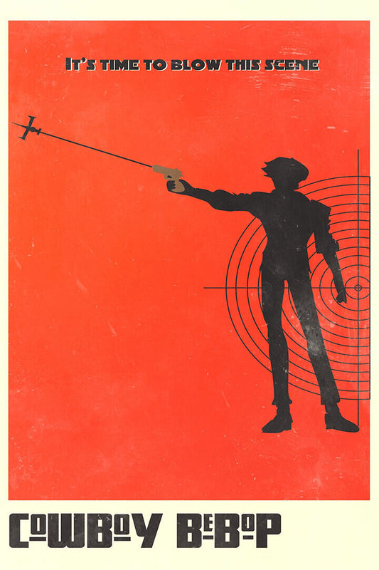 Cowboy Bebop Japan Action Adventure Anime Tv Show Poster Wall Art Print Home Wall Decor - xonomax