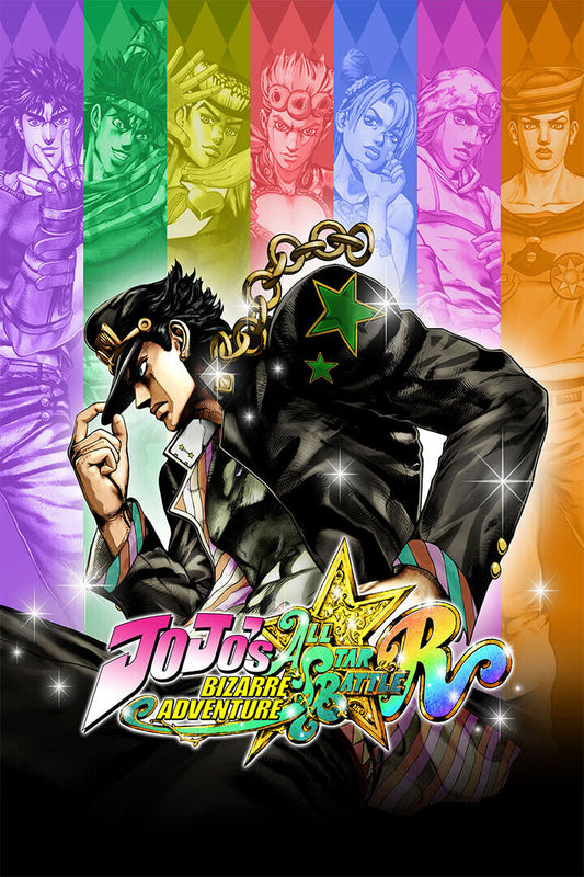 Jojo's Bizarre Adventure Animation Japanese Manga Poster Wall Art Print Home Wall Decor