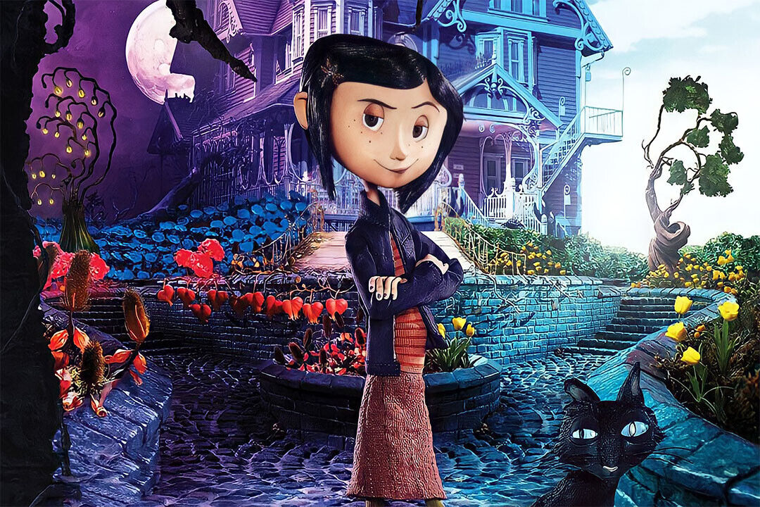 Coraline Cartoon Movie Animation Cute Gift Poster Wall Art Print Home Wall Decor - xonomax