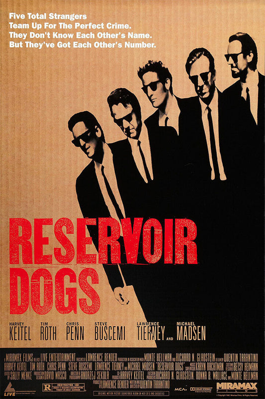 Reservoir Dogs Crime Thriller Movie Cinema Poster Wall Art Print Home Wall Decor - xonomax