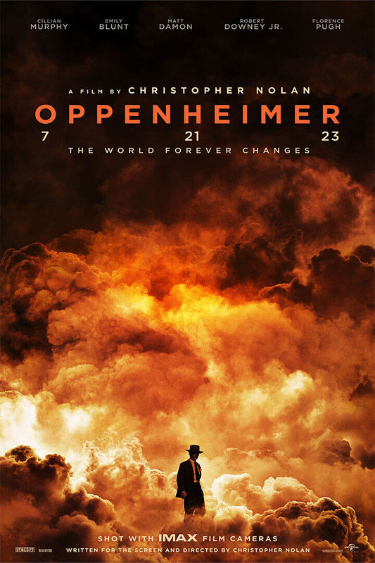 Oppenheimer Biography History Movie Cinema Poster Wall Art Print Home Wall Decor - xonomax