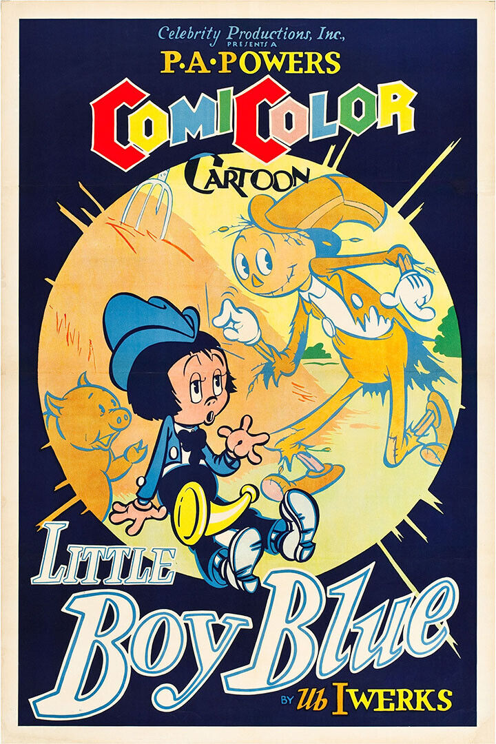 Little Boy Blue 1936 Classic Cartoon Movie Comedy Poster Wall Art Print Home Wall Decor - xonomax