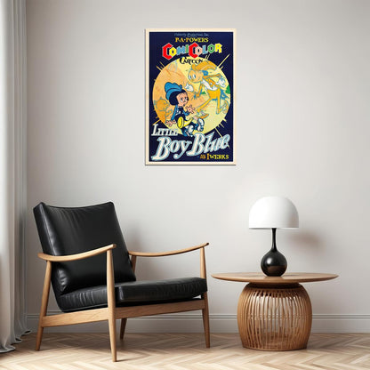 Little Boy Blue 1936 Classic Cartoon Movie Comedy Poster Wall Art Print Home Wall Decor - xonomax
