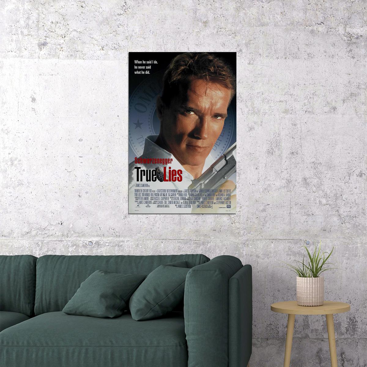 Ture Lines Movie Action Comedy Thriller Poster Wall Art Print Home Wall Decor