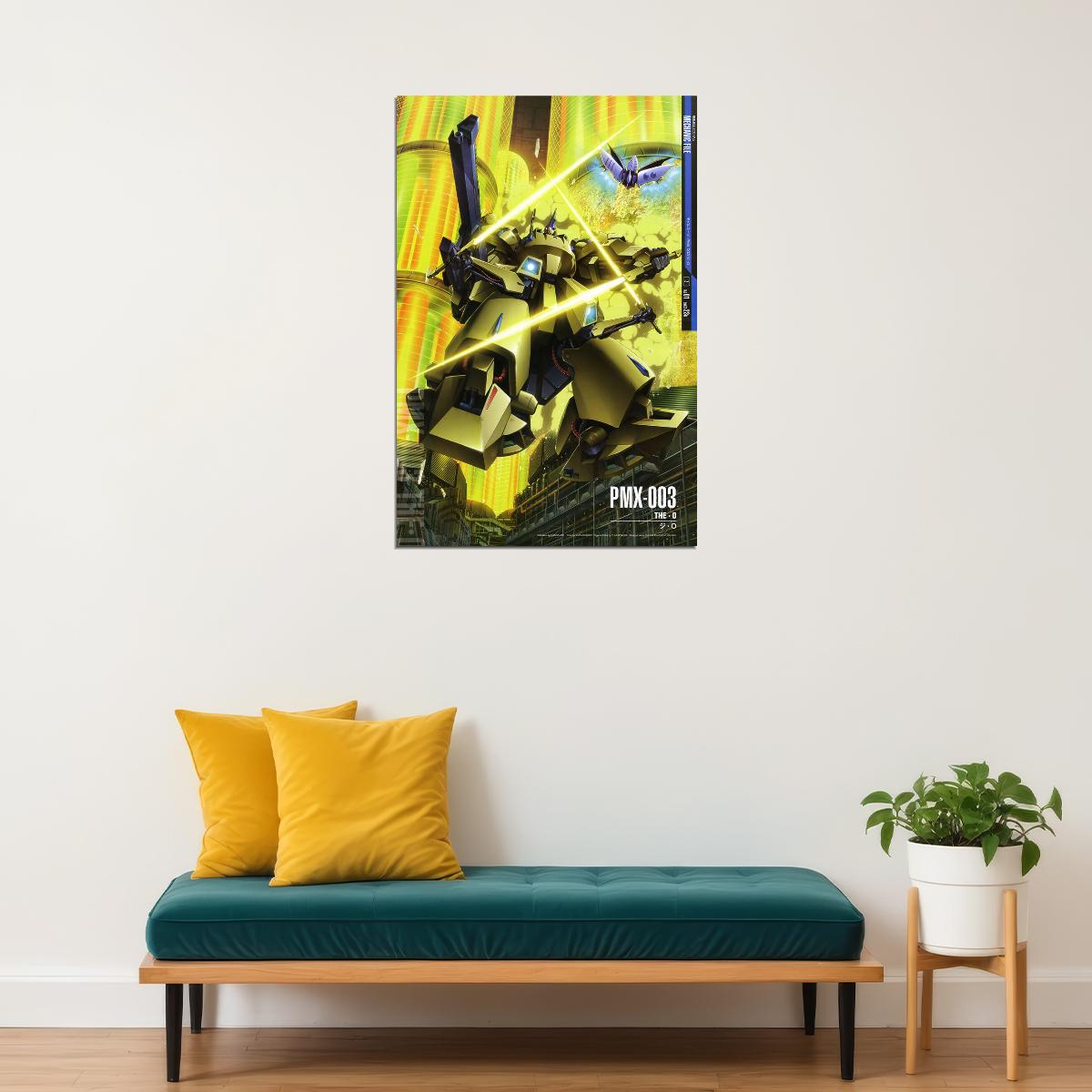 The-o Pmx-003 Gundam Mechanical Japanese Anime Poster Wall Art Print Home Wall Decor - xonomax