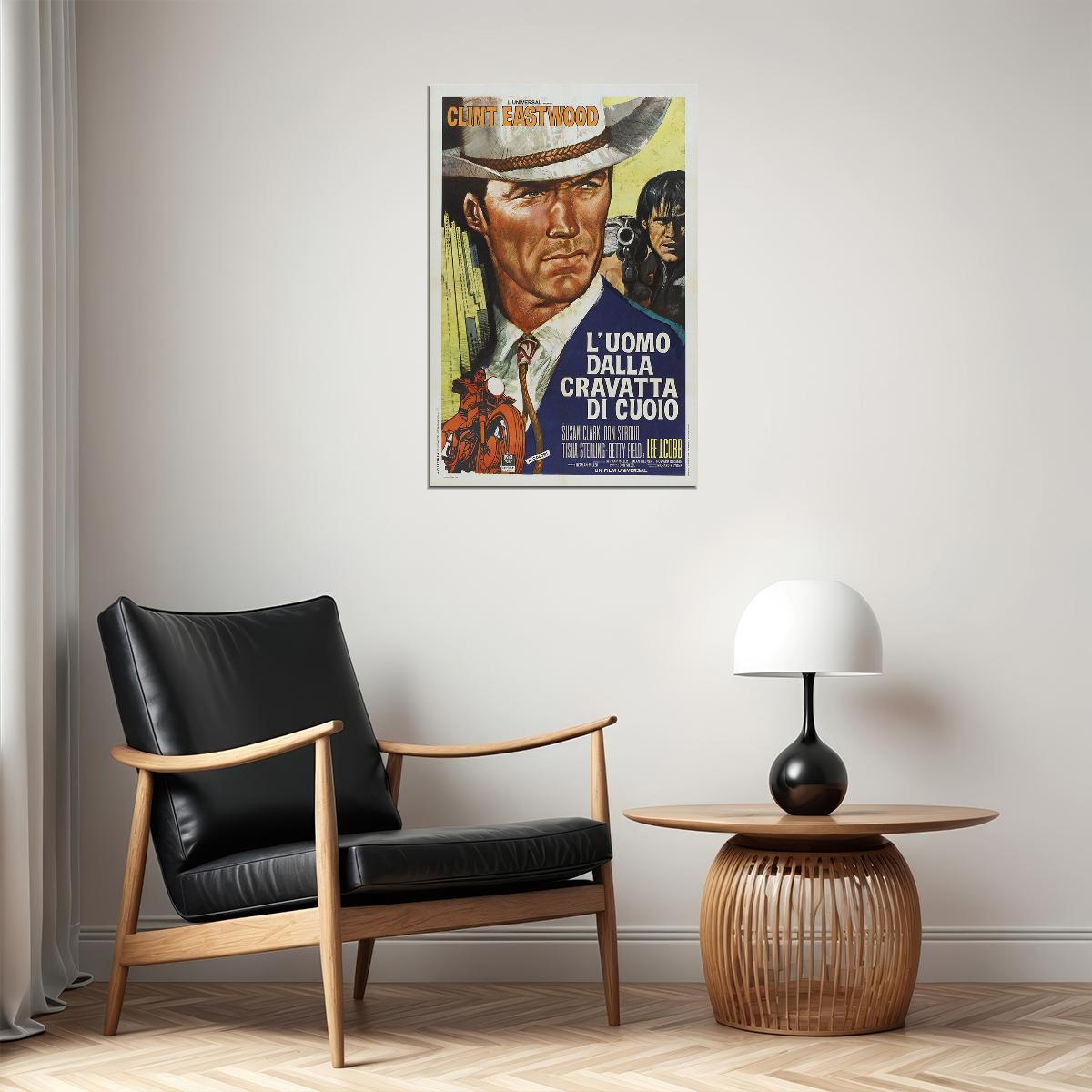 Coogan's Bluff Movie Action Comedy Crime Poster Wall Art Print Home Wall Decor - xonomax