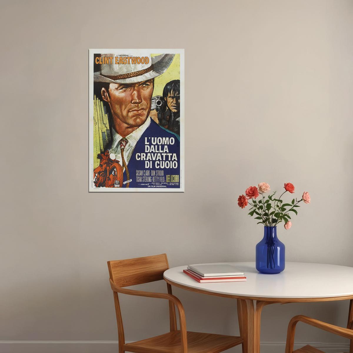 Coogan's Bluff Movie Action Comedy Crime Poster Wall Art Print Home Wall Decor - xonomax