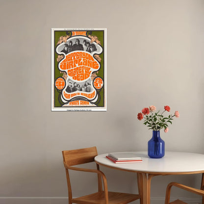 Grateful Dead Jefferson Airplane Music Concert Rock Poster Wall Art Print Home Wall Decor - xonomax
