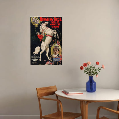 Circus Clown Carnivals Ringling Bros Barnum And Bailey Poster Wall Art Print Home Wall Decor - xonomax