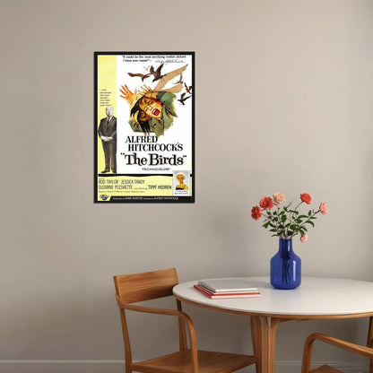 The Birds Classic Horror Movie Drama Mystery Poster Wall Art Print Home Wall Decor - xonomax